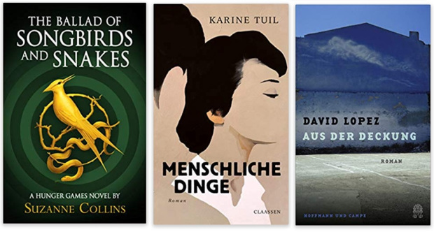 26 2020 Bücher des Jahres, Romane des Jahres - Suzanne Collins, Karine Tuil, David Lopez