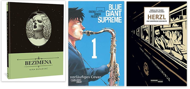 28 2020 Comics des Jahres, Romane des Jahres - Nina Bunjeva, Shinichi Ishizuka, Camille de Toledo