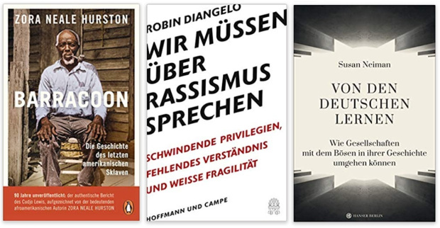 29 2020 Bücher des Jahres, Sachbücher des Jahres - Zora Neale Hurston, Robin Diangelo, Susan Neiman