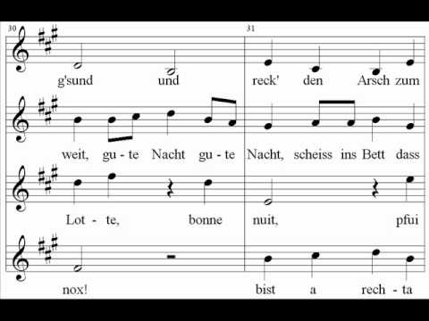 Mozart - Bona nox