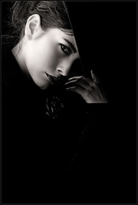 A Girl With a Hat by ~borissov@deviantart