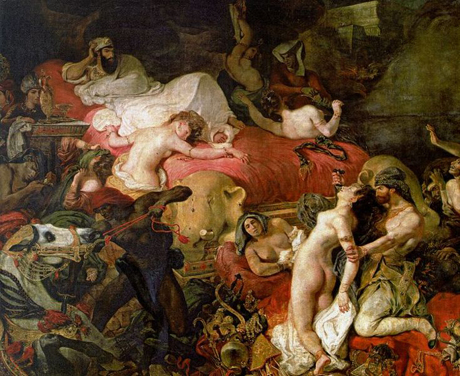 Eugéne Delacroix: Der Tod des Sardanapal