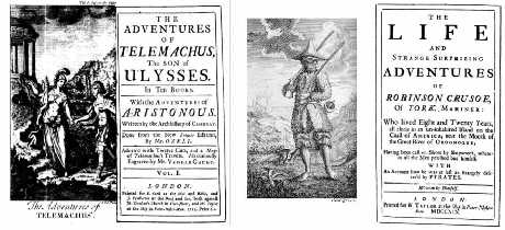Daniel Defoe, Originalausgabe von »Robinson Crusoe«