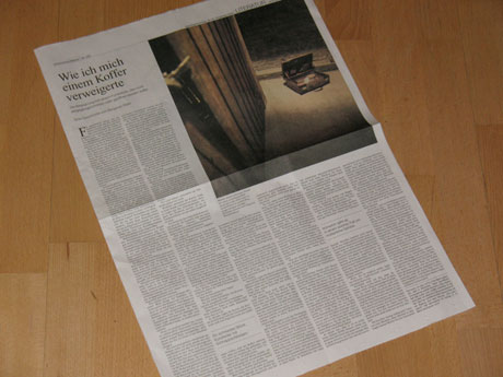 Süddeutsche Zeitung vom 19./20.12.2009 - Eine Seite Wechsler