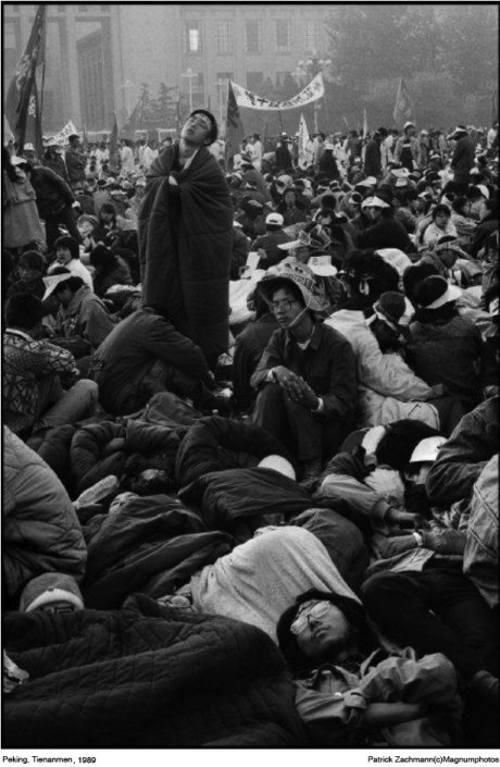 Patrick Zachmann: Peking Tienanmen 1989 © Magnumphotos