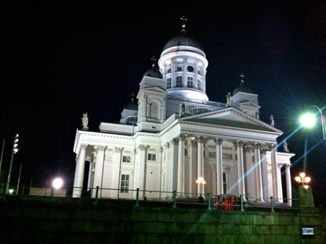 Rückseite des evangelischen Doms, Helsinki