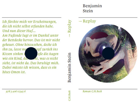 »Replay«-Cover, entworfen von Leander Eisenmann