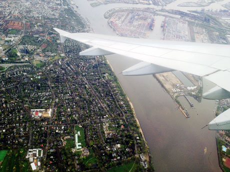 Über Hamburg