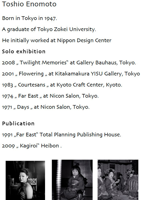 Toshio Enomoto Bio