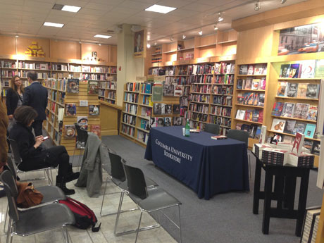 Brian Zumhagen im Gespräch mit Susan Bernofsky im Columbia University Bookstore