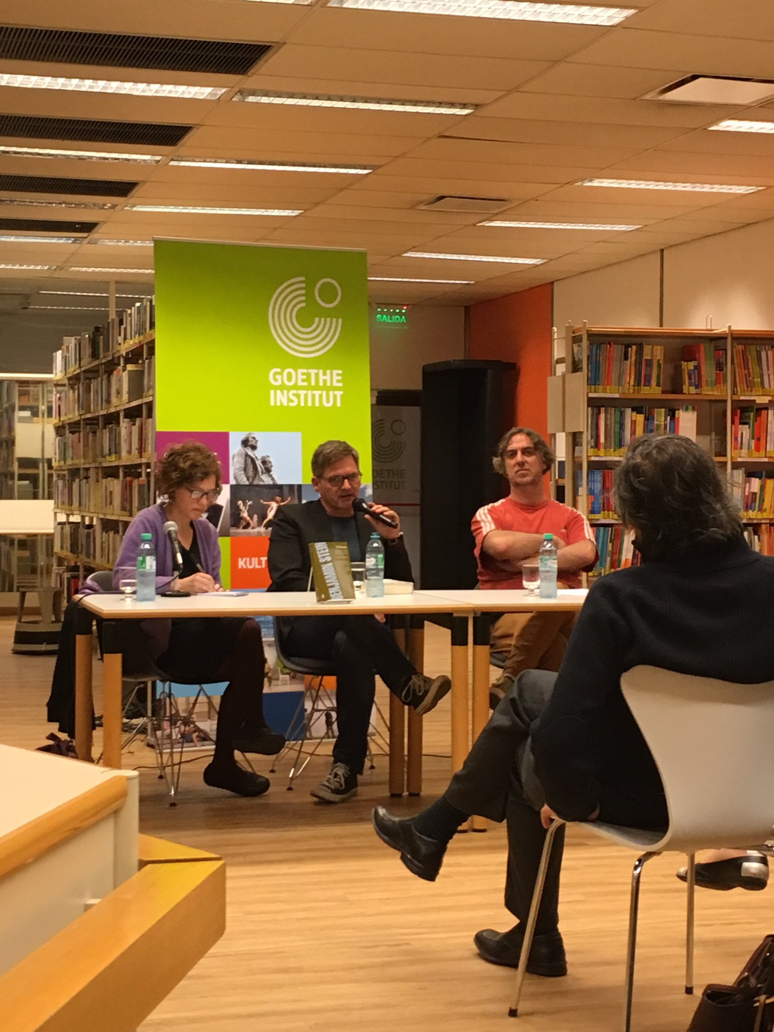 Lesung und Gespräch im Goethe-Institut Buenos Aires