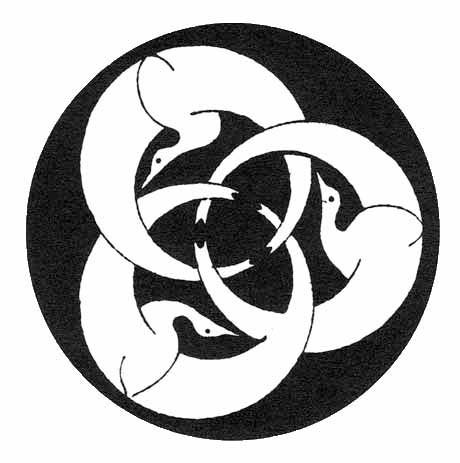 Hagakure - Motiv aus dem zitierten Buch