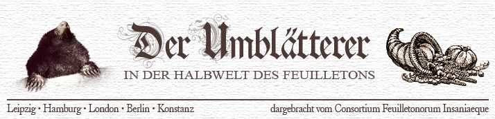 Der Umblätterer - Titelbild