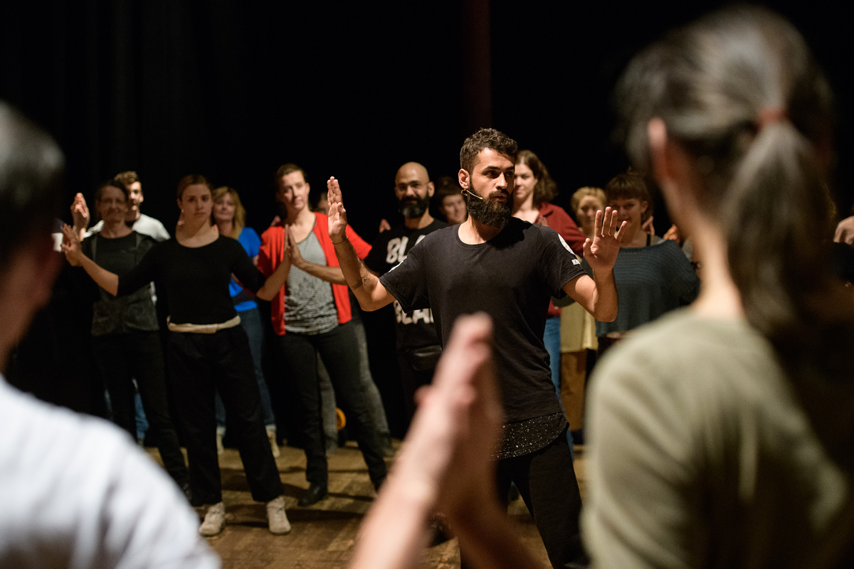 Dabke Community Dancing