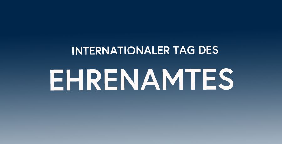 Internationaler Tag des Ehrenamtes