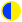Kontrast blau gelb