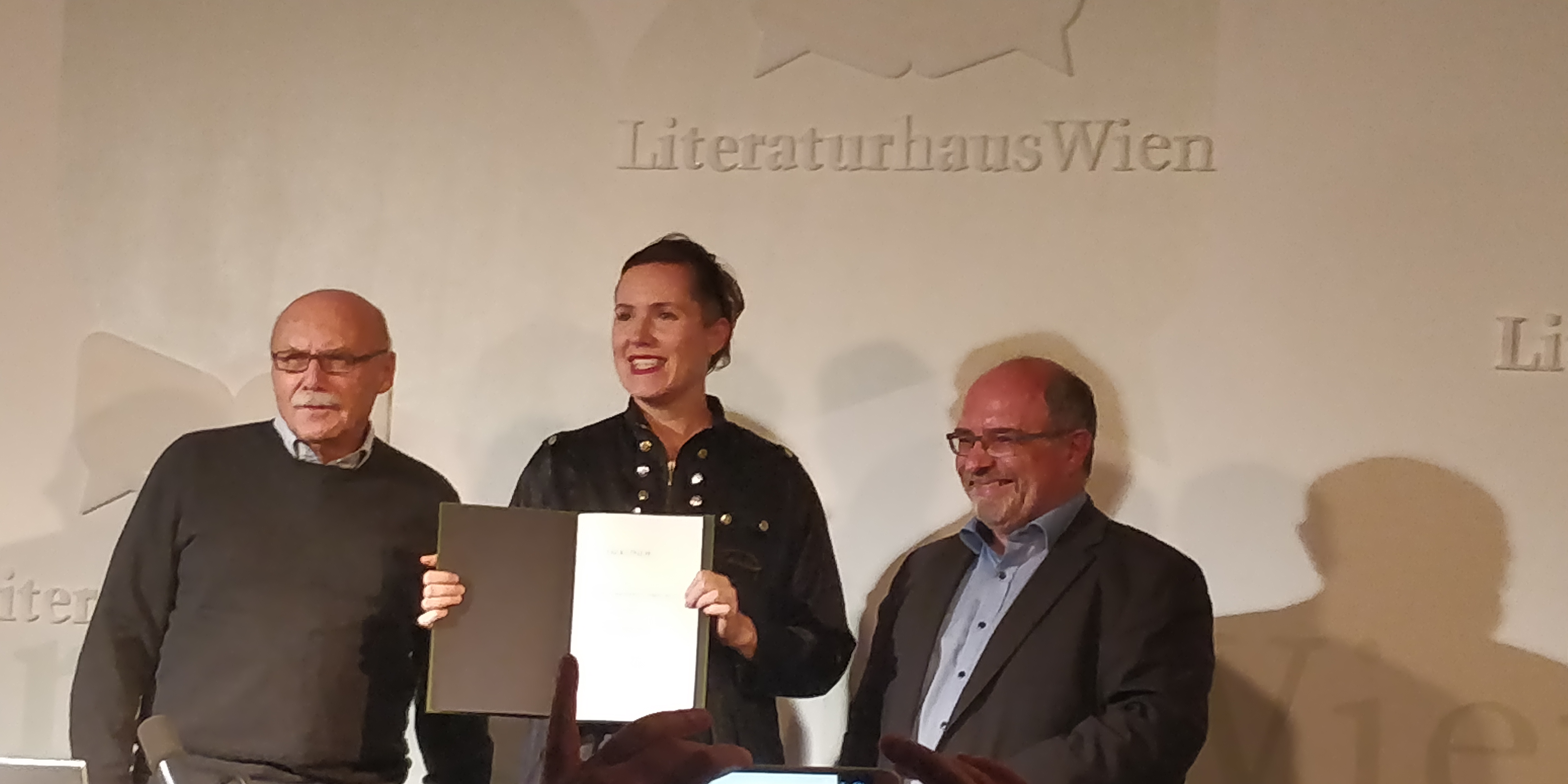 Gustav Ernst, Barbi Markovic, Robert Huez[