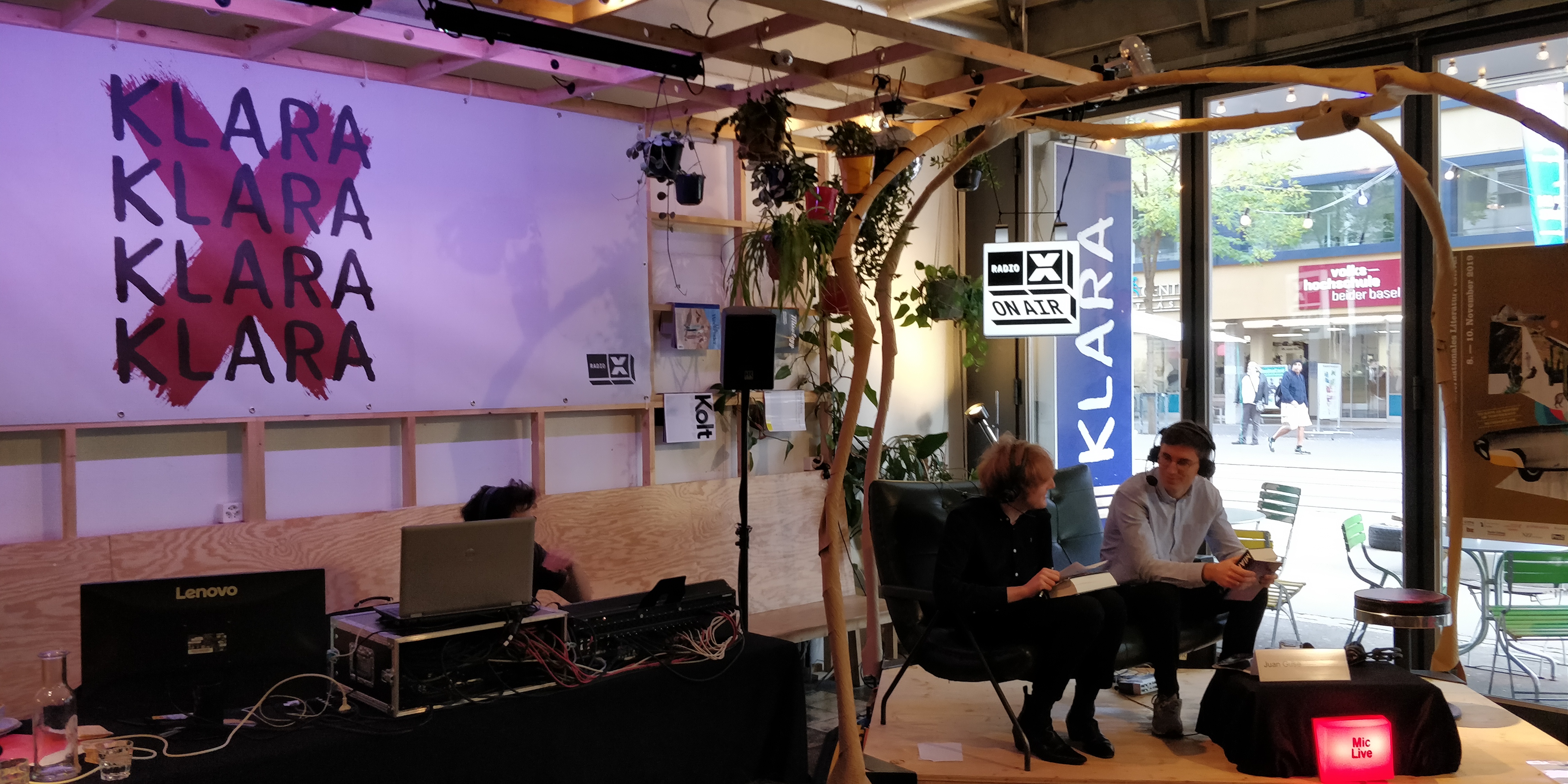 Radio X in der Clara