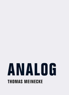 Analog, Thomas Meinecke, Verbrecher Verlag