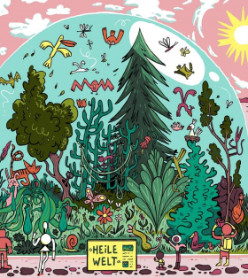 IDEAL WORLD / HEILE WELT die this thing for the @jajaverlag 2020 calender about the rescue of the world 