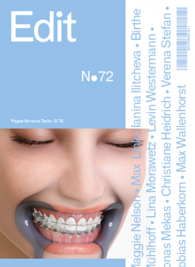 Edit 72 | Papier für neue Texte