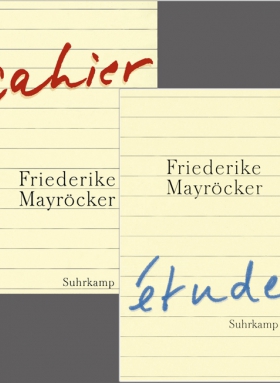 etudes, cahier, Friederike Mayröcker