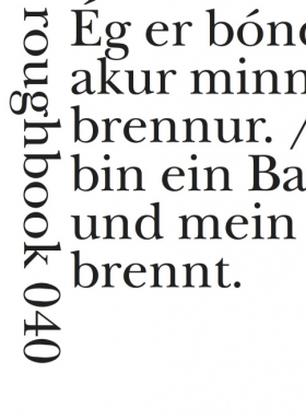 Halldór Laxness Halldórsson, Ich bin ein Bauer und mein Feld brennt