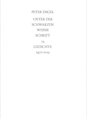 Unter der schwarzen weiße Schrift