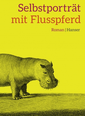 Selbstporträt mit Flusspferd
