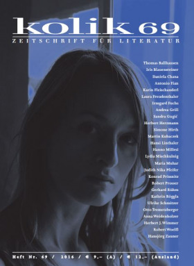 Kolik # 69, Zeitschrift für Literatur