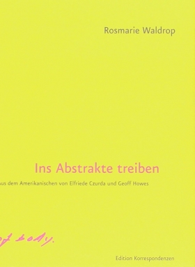 Ins Abstrakte treiben, Edition Korrespondenzen