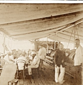 Auf dem Schiff Foto: Literaturmuseum Marbach