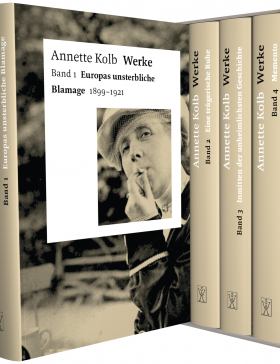Werke, Annette Kolb