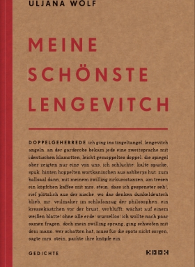 Uljana Wolf, meine schönste lengevitch, kookbooks berlin 2013