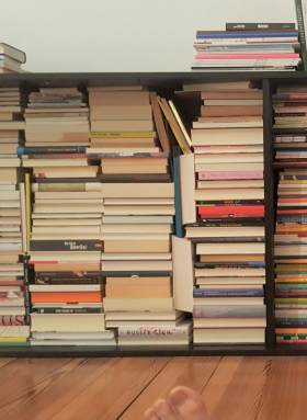 My white male bookshelf steht bei Victor Kümel, Mitglied bei Kabeljau & Dorsch