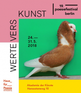 POESIEFESTIVAL BERLIN. EINS. ERÖFFNUNG.