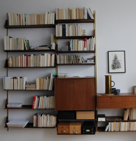 My white male bookshelf steht bei Tillmann Severin