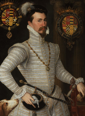 Robert Dudley, 1. Earl of Leicester, Bild: Wikipedia
