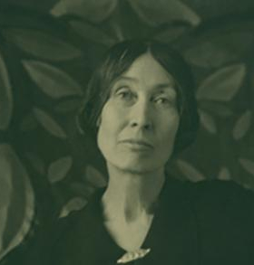 Lola Ridge, photograph by Marjorie Content, 1935. Sophia Smith Collection, Smith College