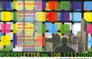 Poetryletter 108, Clemens Schittko, Frank Milautzcki, Korinna Feierabend