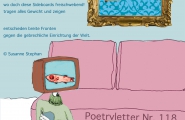 Poetryletter 118, Susanne Stephan, Wienke Treblin, Korinna Feierabend