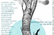 Poetryletter 150, Oskar Pfenninger, Judith Sombray