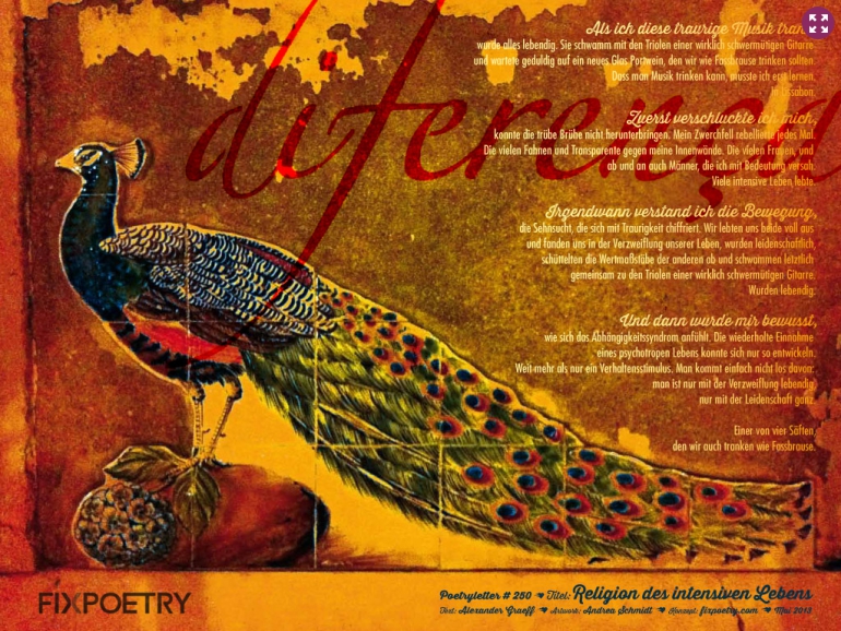 Poetryletter 250, Alexander Graeff, Andrea Schmidt