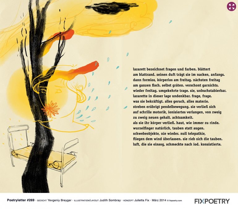 Poetryletter 269 Yevgeniy Breyger - Judith Sombray