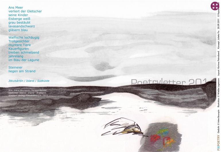 Poetryletter 201, Irène Bourquin, Wiebke Logemann, Korinna Feierabend