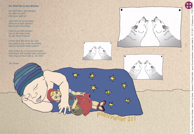 Poetryletter 211, Jan Decker, Wienke Treblin, Korinna Feierabend