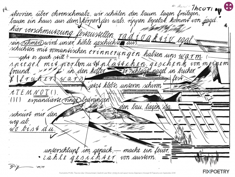 Poetryletter 282, Lara Rüter, Ivonne Dippmann