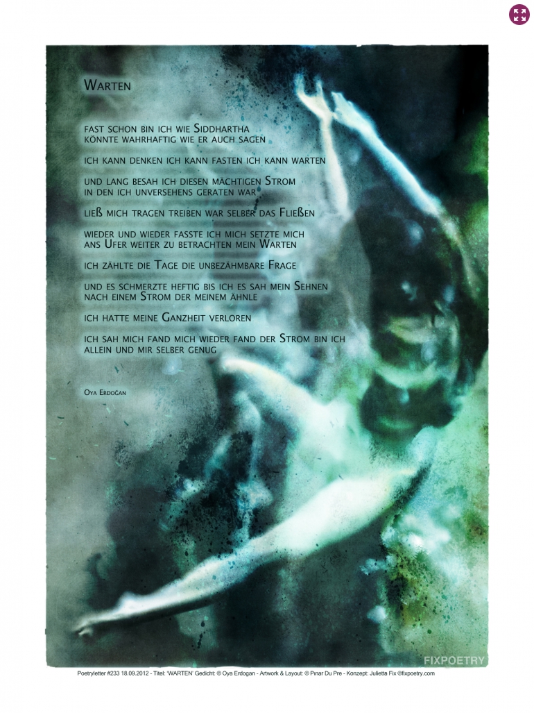 Poetryletter 233, Oya Erdogan, 