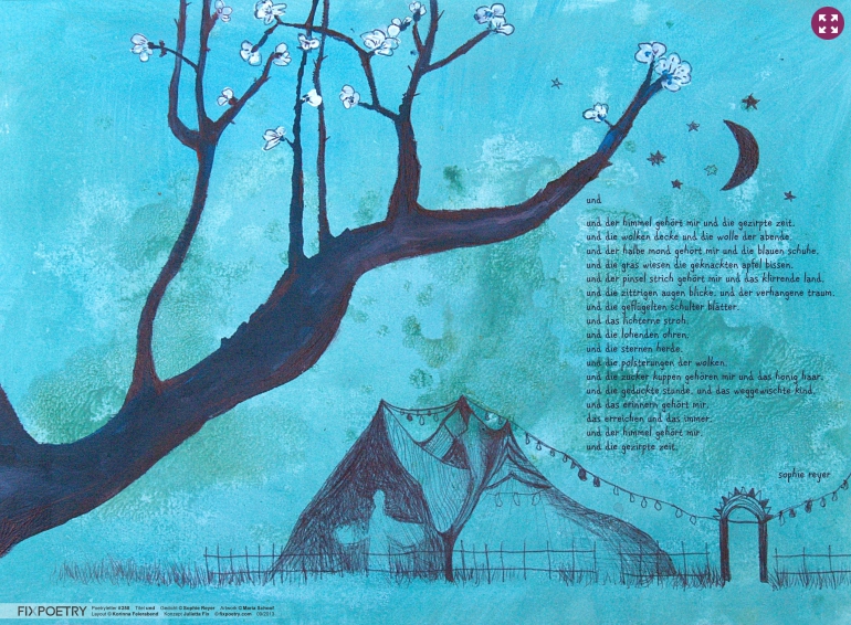Poetryletter 258, die gezirpte zeit, Sophie Reyer, Maria Schoof, Korinna Feierabend