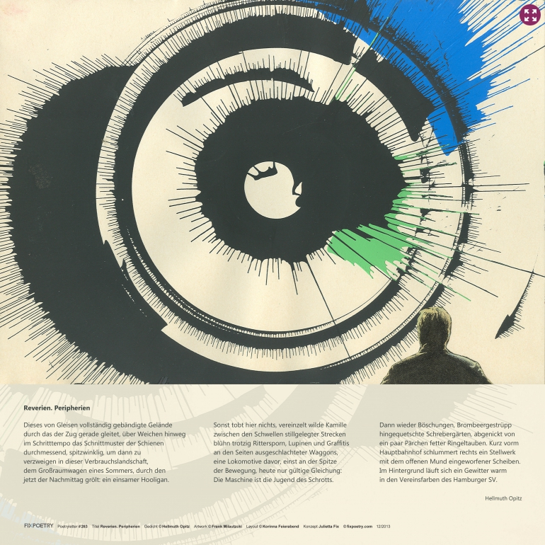 Poetryletter 263, Reverien.Perpherien. Hellmut Opitz, Frank Milautzcki, Korinna Feierabend